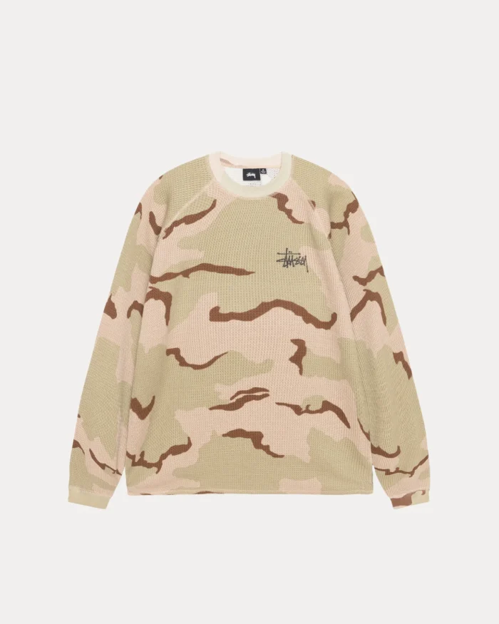 Stussy basic thermal Sweatshirt