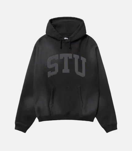 STU APPLIQUE HOODIE STUSSY