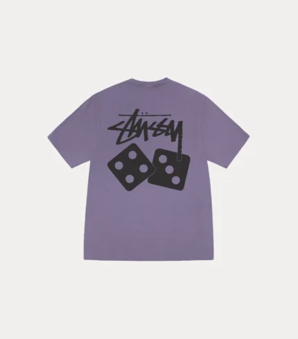 Stussy Purple Dice Shirt