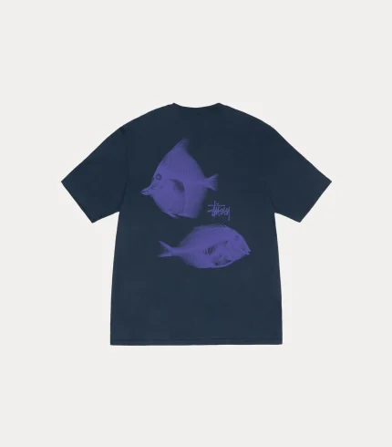 Stussy Well Suited X Ray Fishing Black Shirt