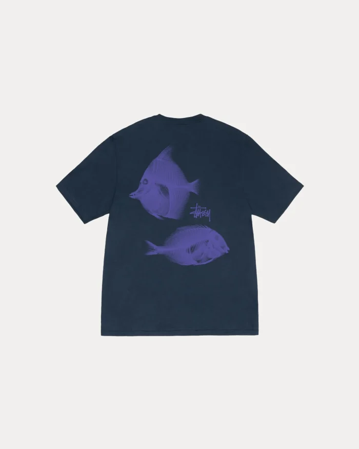 Stussy Well Suited X Ray Fishing Black Shirt