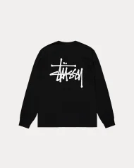 Stussy Logo Black Sweatshirt