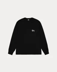 Stussy Logo Black Sweatshirt