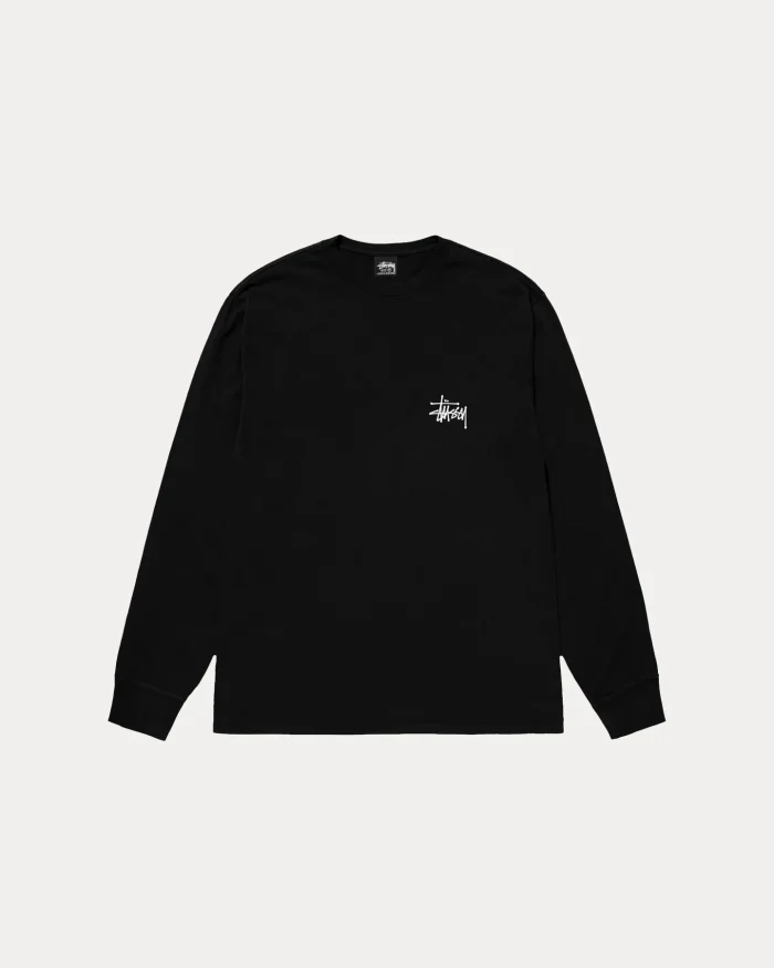 Stussy Logo Black Sweatshirt