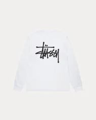 Stussy Logo White Sweatshirt