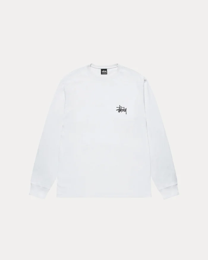 Stussy Logo White Sweatshirt