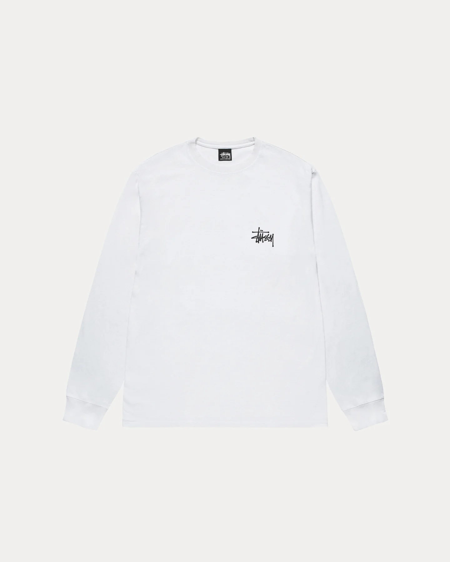 Stussy Logo White Sweatshirt
