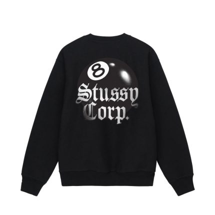 Stussy 8 Ball Corp Crew Sweatshirt