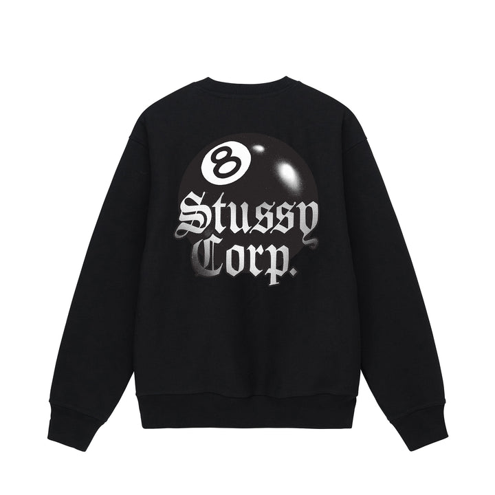 Stussy 8 Ball Corp Crew Sweatshirt