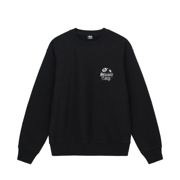 Stussy 8 Ball Corp Crew Sweatshirt