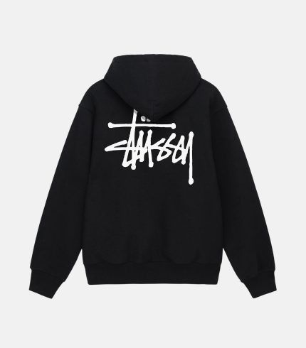 BASIC STÜSSY HOODIE BLACK