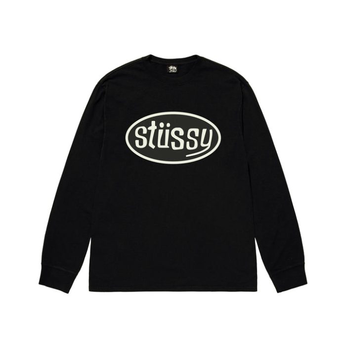Stussy Pitstop Ls -Black Sweatshirt